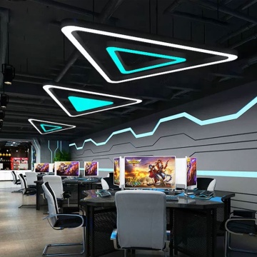 Modern V-Shaped Ceiling Pendant Lights for Studio and Office Interior Design