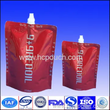 Liquid Stand Up Pouch Spout 