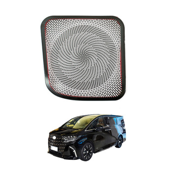 Stainless Steel Rear Exhaust Vent Dustproof Cover for Toyota Alphard 2024 OEM Interior Accessories
