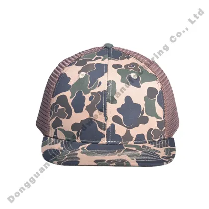 Custom Camouflage Snapback Trucker Caps