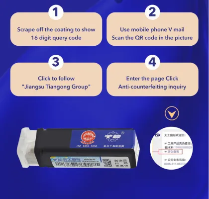 TG High Precision 65 Degrees Tungsten Steel Alloy Drill Bit
