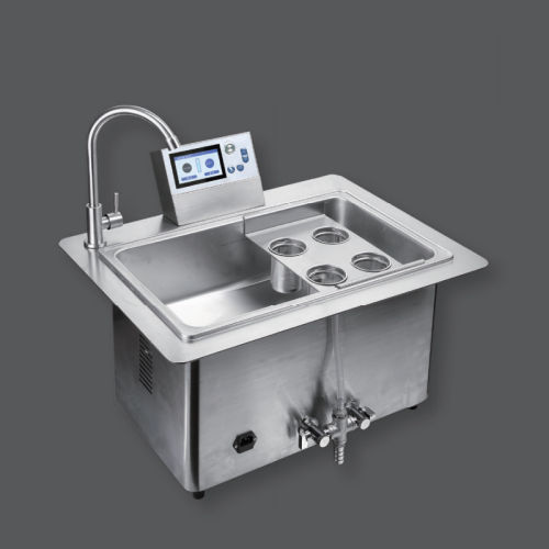 Dental side furniture with sonic sink