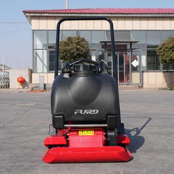 85KG Gasoline Engine Handheld Vibrating Earth Plate Compactor with High Load Moment for Road Construction