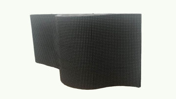 Custom P16 Flexible Led Screen For Indoor / Outdoor , Dip 1r1g1b / 2r1g1b