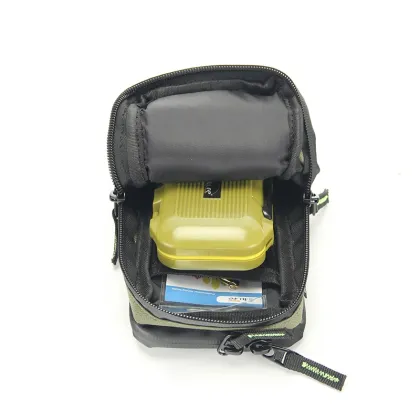 Outdoor Fishing Reel Bag Fishing Line Wheel Bag Fishing Small Good Fishing Equipment Canvas New Bag