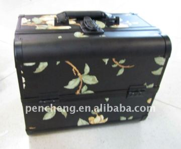 Permanent makeup aluminum portable suitcases cosmetic vanity case