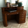 Bureau d&#39;angle avec huche et classeur