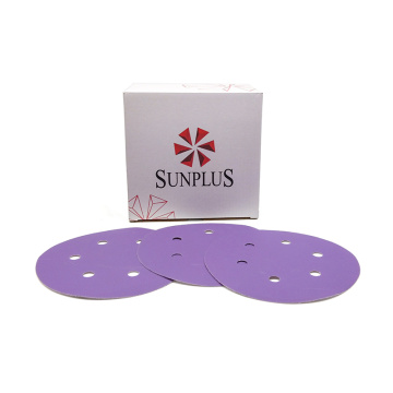 Абразивный алюминиевый оксид пурпурной керамический наждачная бумага