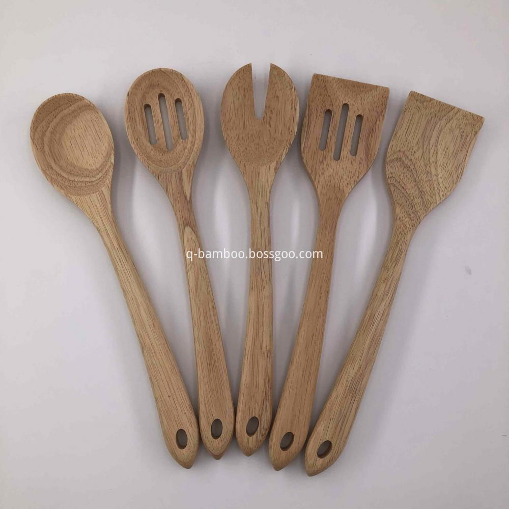 Rubber Wood Kitchen Utensil