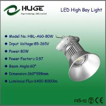 supermarket Warehouse workshop 80w industrial led ceiling light