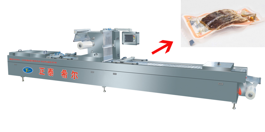 Fish Automatic Stretch Film Vacuum Packing Machine