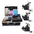 Shader and Liner Three Guns Tattoo Kit with Aluminum Carrying Case