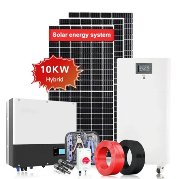Hybrydowy zestaw energii słonecznej o mocy 20 kW z panelem fotowoltaicznym i magazynem energii