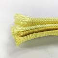 Manga trançada de fibra kevlar resistente a alta temperatura