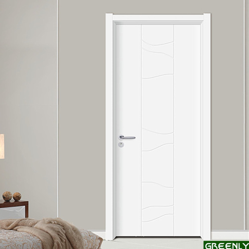 White Color Wooden Board Door