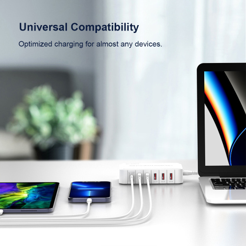 Multi USB Charging Station Dock PD QC3.0