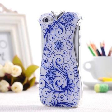 Pink Plastic Iphone 5 Protective Cases Luxury Cheongsam