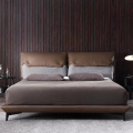 Luxury Italian Modern Standard Panel Bed