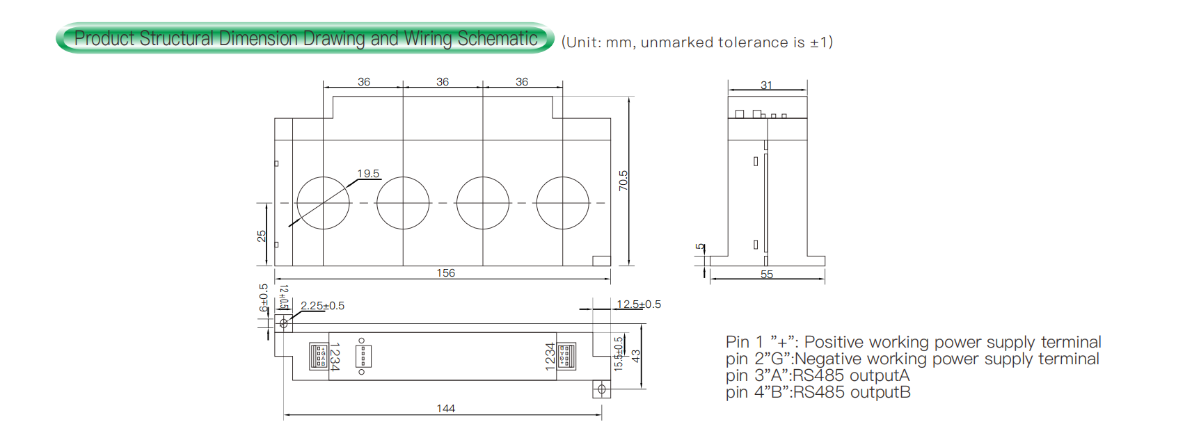 earth leakage sensing device