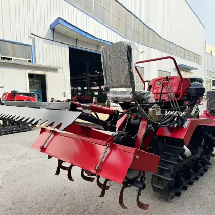 Mini Crawler Rotary Tiller for Agricultural Multifunctional Machinery