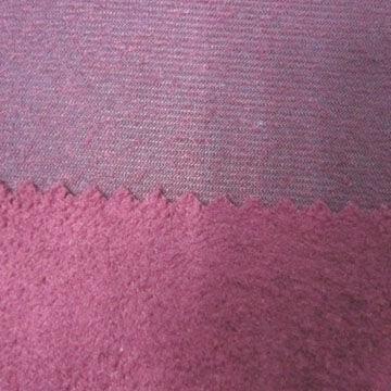 Warp knitted suede fabric with corduroy design, widely used in sofa and home textile