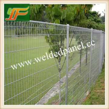 Double circle fence/top roll steel garden fence