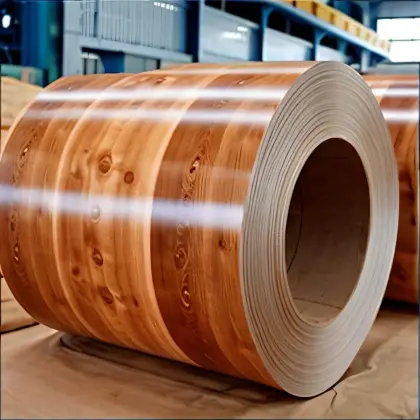 woodgrain prepainted steel coil