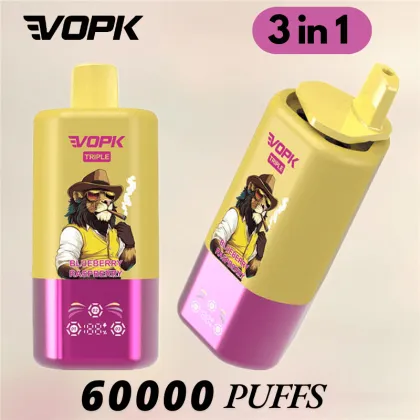 Best Disposable Vape Brands VOPK 60k with Digital Screen