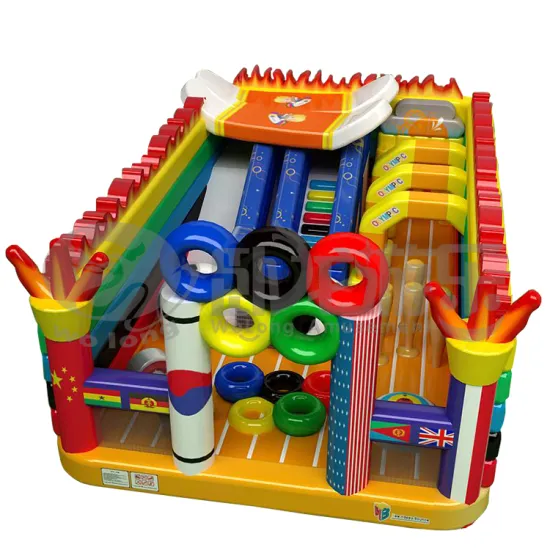 Cute Style PVC inflatable obstacle course