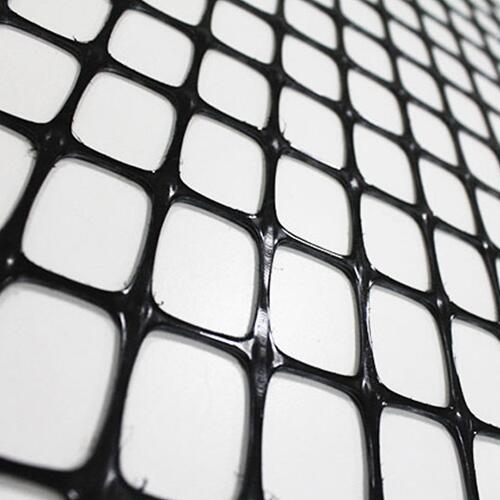  Geogrid Plastic Polypropylene PP Biaxial Geogrid Factory