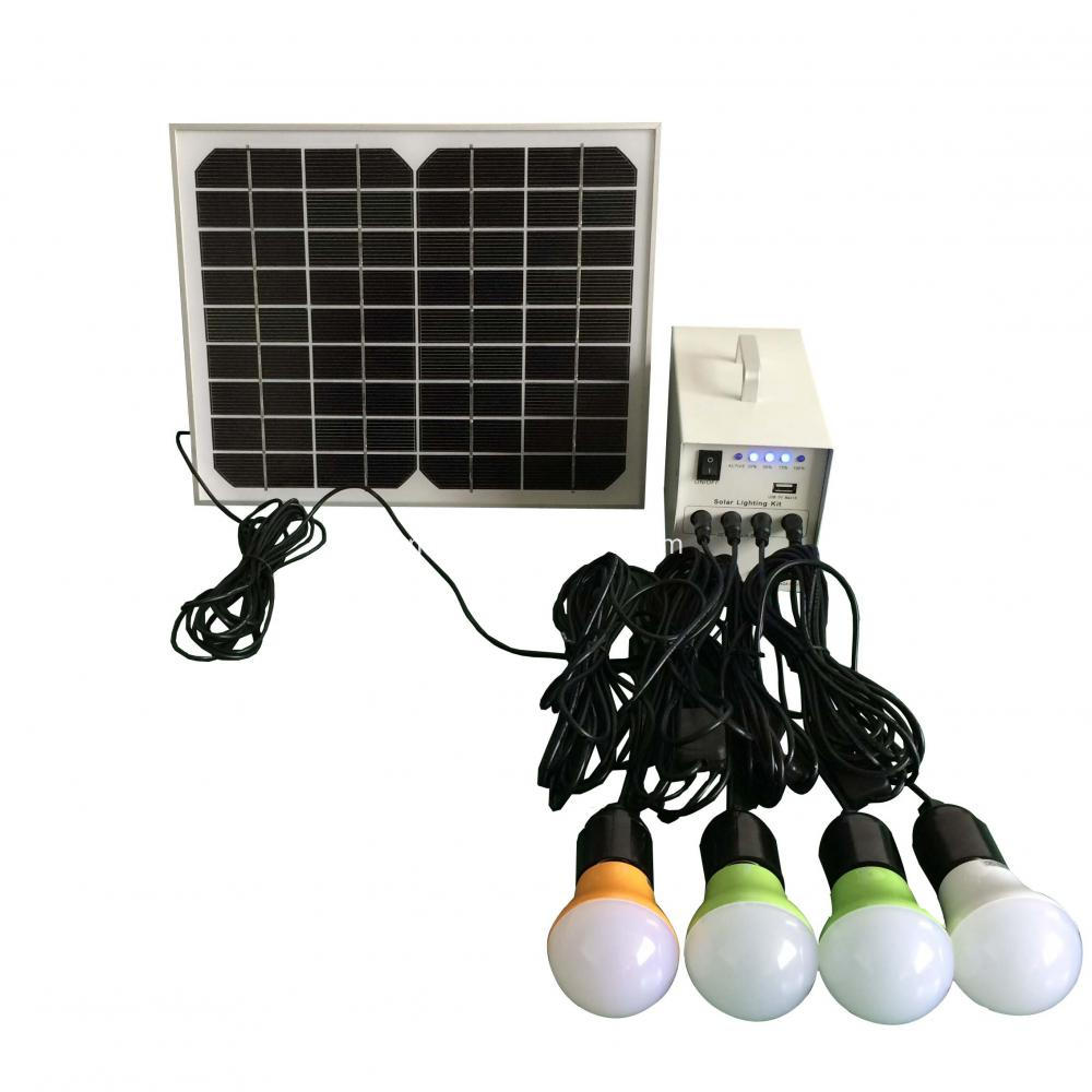 10 Watts Solar Lighting Kits