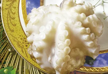 Frozen Seafood Octopus Wish Flower