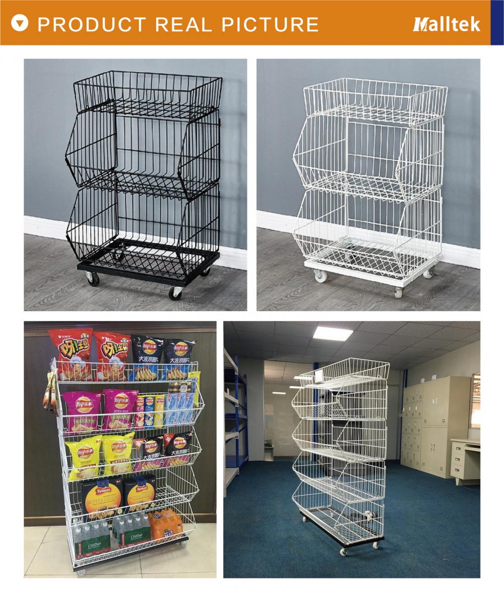 Retail Shop Mesh Metal Wire Promotion cage