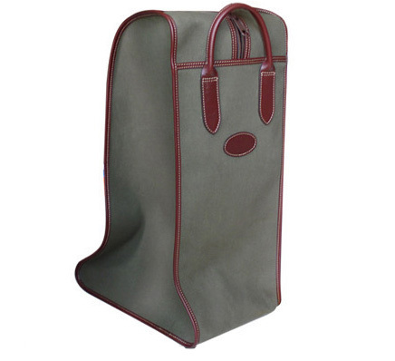 Canvas/Genuine Leather Boots Bag/Huntingbag (K-403)