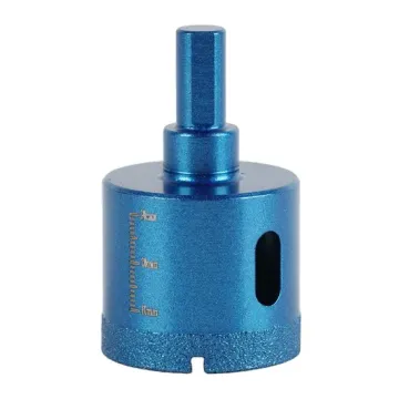 Vacuum Brazed Steel Dry Diamond Rock Core Drill Bits Set