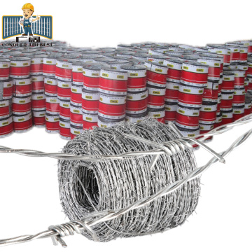 Fence a filo spinato galvanizzato Alambre de puas