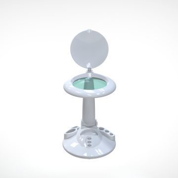 Beauty Salon Aesthetics Magnifier Glass with LED Light for Eyelash Extension