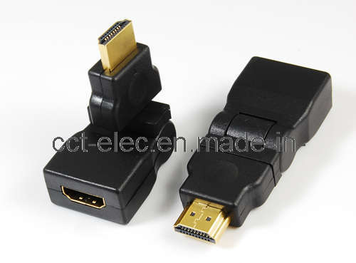 HDMI F To HDMI M Adaptor (Rotary)