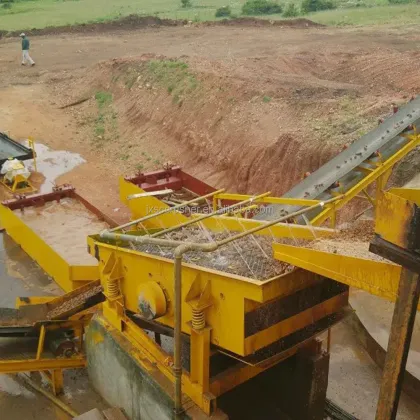 50tph Barite Washing Plant and Complete Set Barite Beneficiation Processing Equipment