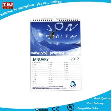 Wall handing calendar printing, calendar manufacturer