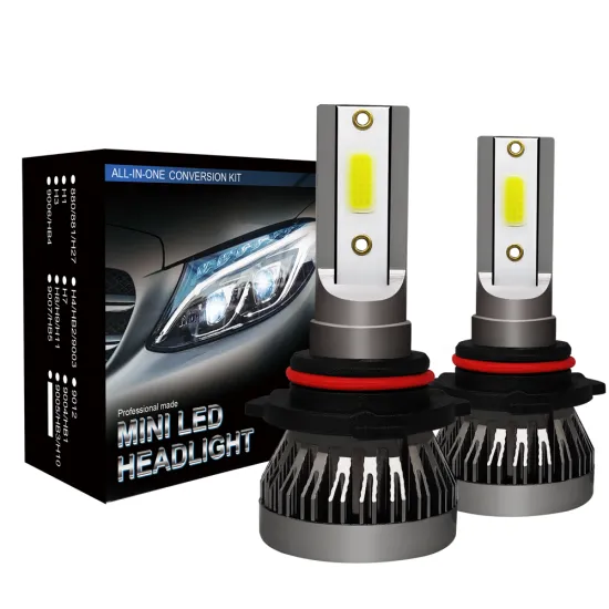 Wholesale Price Mini Fanless IP68 Car Headlamp H4 H13 H11 H7 6000K LED Headlight Bulb