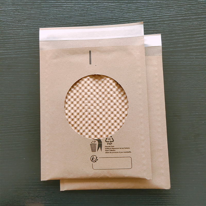 Sello lateral Kraft Paper Bubble Bag Machine