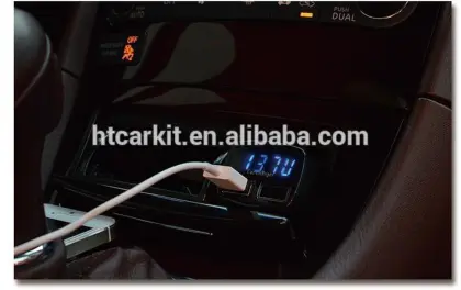 3 ports USb car charger for vivo X5 free logo print