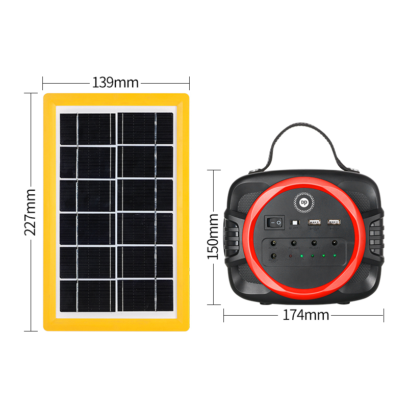 Fast Charging Long Lighting Solar System for Garden
