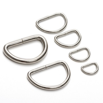 High Quality 25mm Metal D-Ring Buckles for Bags - Various Sizes