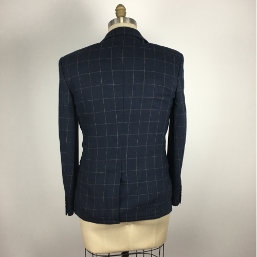 new stylish custom men's plus size Plaid suit