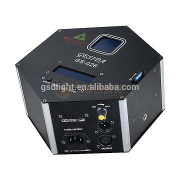 500mw full color animation Christmas laser light cartoon laser show light with SD card