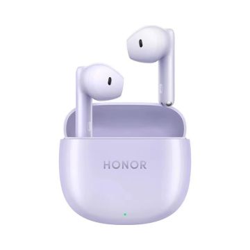 오리지널 명예 이어 버드 x6 TWS True Wireless BT 5.3 Hifi 5 DSP 및 AI 호출 노이즈 감소, 40 시간 배터리 수명이있는 헤드셋