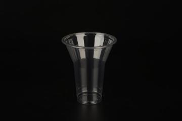 320ml disposable pet plastic cup with lid