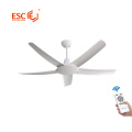 White ABS ceiling fan with remote control